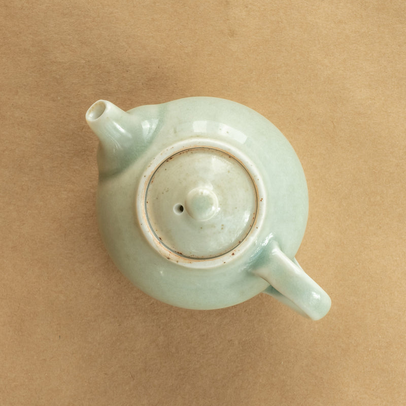 Tetera - Tetera de cerámica de porcelana de porcelana, mini celadón chino  Kung Fu para té o bolsas de té de hojas sueltas